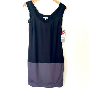 NWT Thakoon for Target Black & Grey Color Block Sleeveless Dress